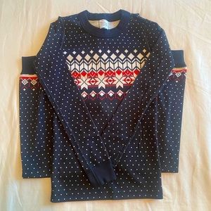 Kids Long John Holiday Pajama Set